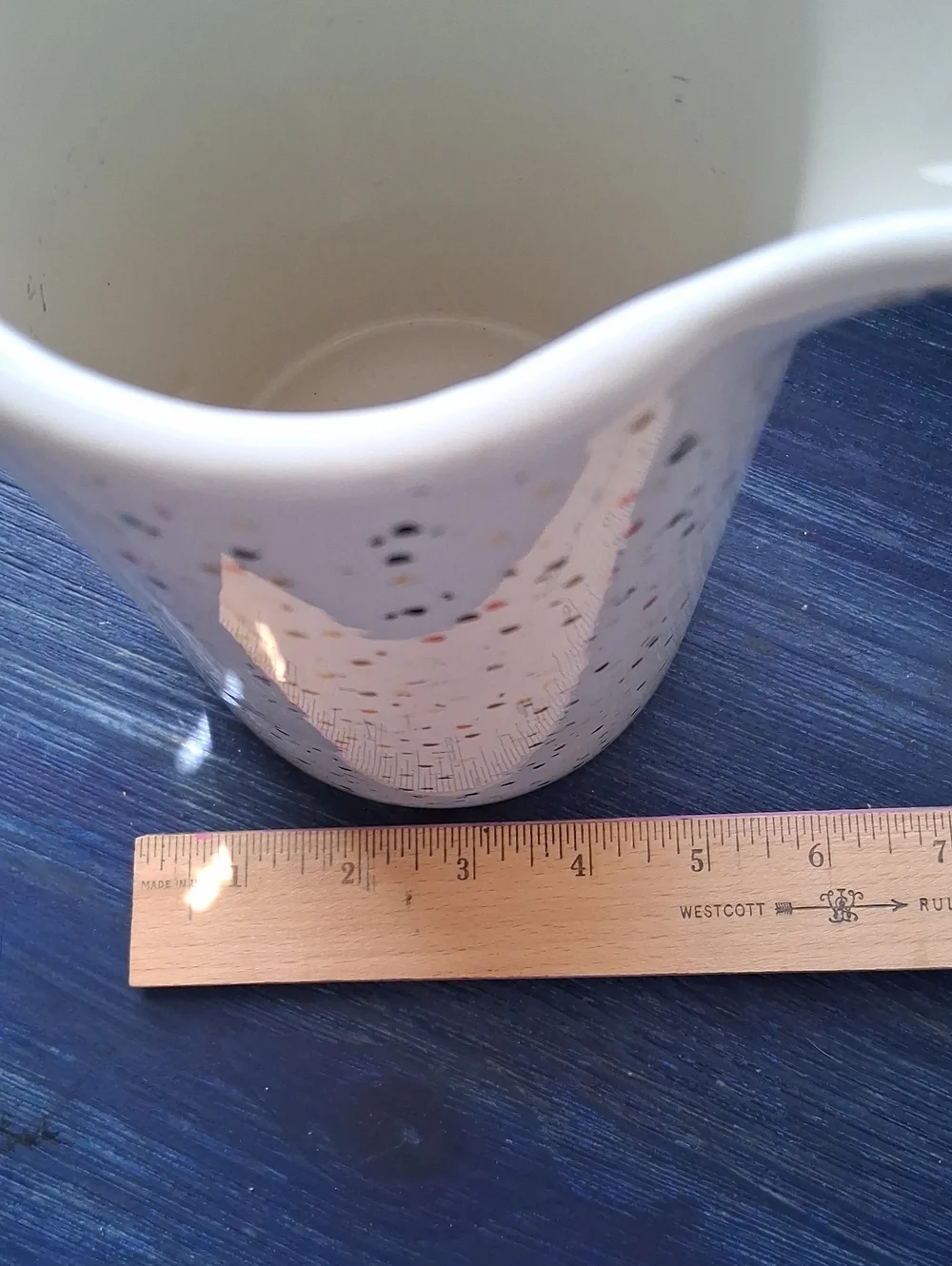Colorful Speckled Decorative Pitcher